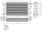 Теплообмінник первинний для газового котла Fondital/Nova Florida 28-32 кВт 6SCAMPRI00 1